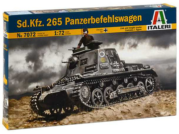 Italeri Krupp Sd. kfz. 265 Panzerbefehlswagen (1:72) Italeri Krupp Sd. kfz. 265 Panzerbefehlswagen (1:72) / IT-7072