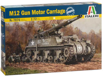Italeri samohybné dělo M12 (1:72) / IT-7076