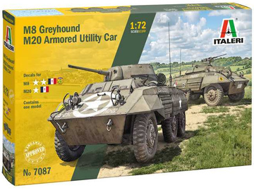 Italeri M8 Greyhound / M20 (1:72) Italeri M8 Greyhound / M20 (1:72) / IT-7087