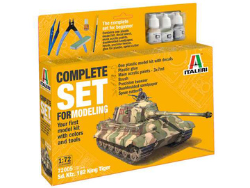 Italeri Sd. Kfz. 182 King Tiger (1:72) Italeri Sd. Kfz. 182 King Tiger (1:72) / IT-72005
