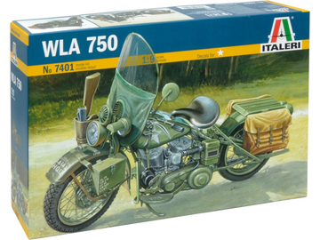 Italeri Harley Davidson WLA 750 (1:9) Italeri Harley Davidson WLA 750 (1:9) / IT-7401