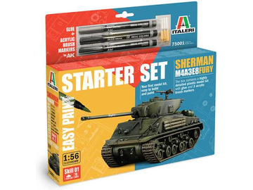 Italeri M4A3E8 Sherman Fury (1:56) (sada) Italeri M4A3E8 Sherman Fury (1:56) (sada) / IT-75001