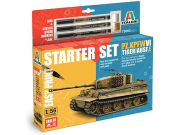 Italeri Pz. Kpfw. VI Tiger I Ausf. E (1:56) (sada) Italeri Pz. Kpfw. VI Tiger I Ausf. E (1:56) (sada) / IT-75002