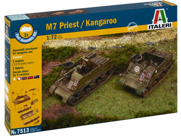 Italeri Easy Kit - M7 PRIEST / KANGAROO (1:72) Italeri Easy Kit - M7 PRIEST / KANGAROO (1:72) / IT-7513