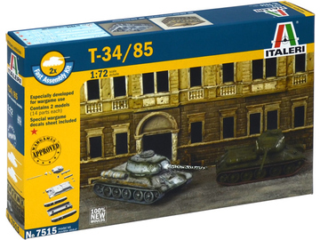 Italeri Easy Kit - T-34/85 (1:72) Italeri Easy Kit - T-34/85 (1:72) / IT-7515
