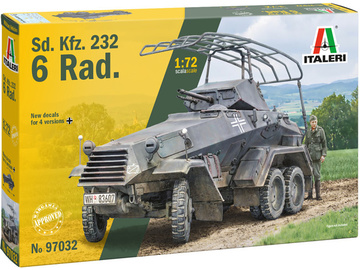 Italeri Sd.Kfz. 232. 6 Rad (1:72) Italeri Sd.Kfz. 232. 6 Rad (1:72) / IT-97032