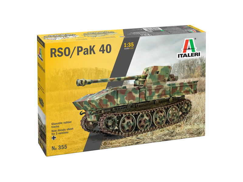 Italeri 7,5cm RSO with PAK40 (1:35)
