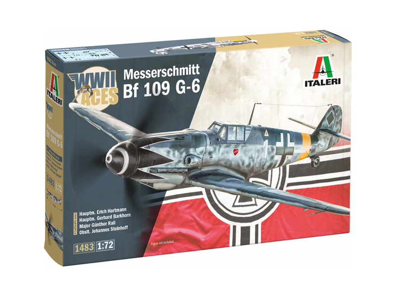 Italeri Messerschmitt Bf-109 G-2/G-6 Aces (1:72)