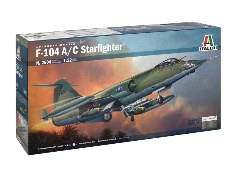Italeri F-104 A/C Starfighter (1:32) (IT-2504) | Astra