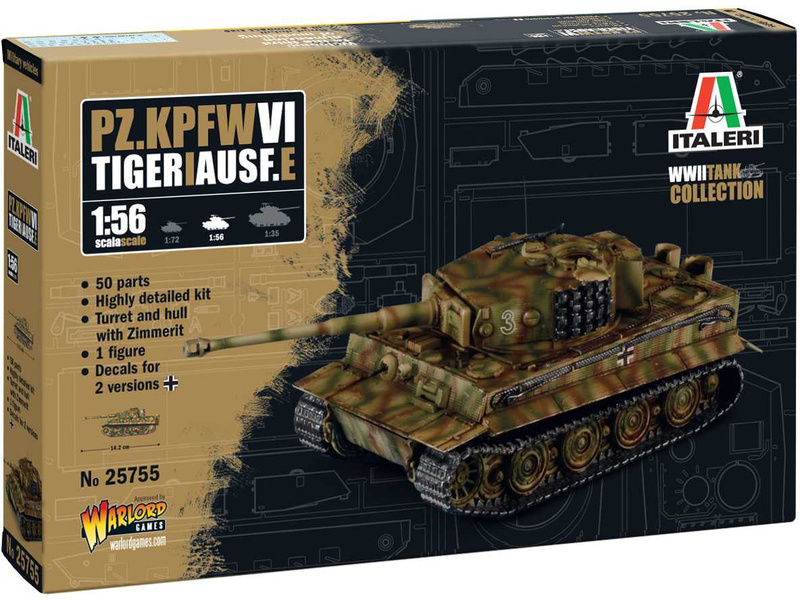 Italeri Pz. Kpfw. VI Tiger I (1:56)