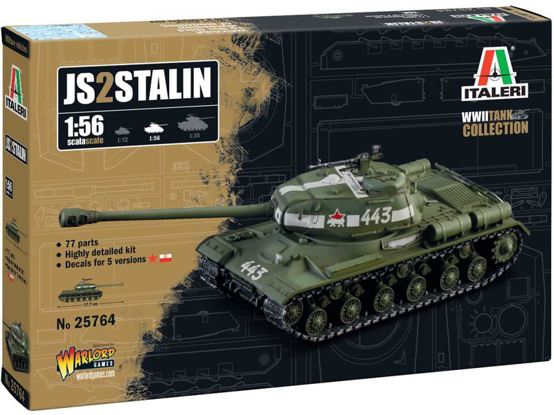 Italeri IS-2 Josef Stalin (1:56)