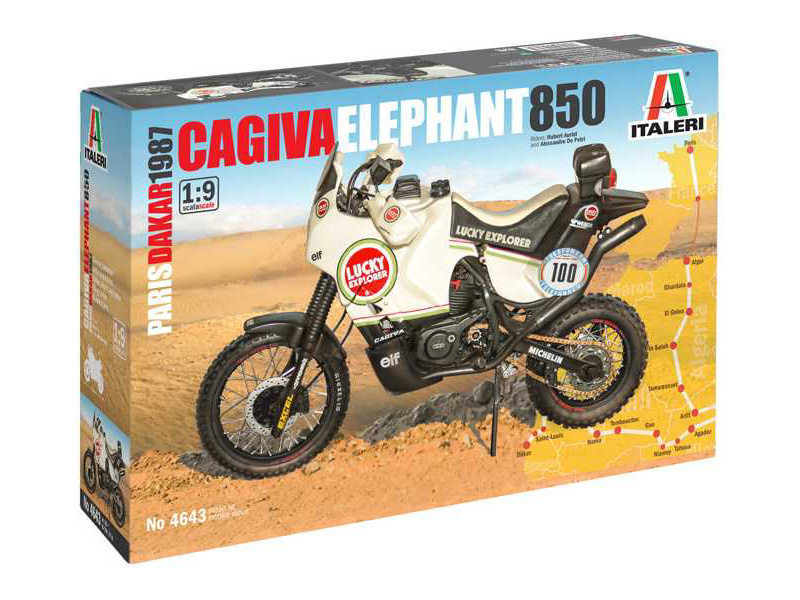 Italeri Cagiva Elephant 850 Paris-Dakar 1987 (1:9)