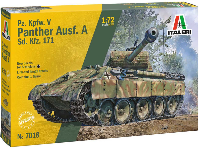 Italeri Sd.Kfz. 171 Pz.Kpfw. V Panther Ausf. A (1:72)