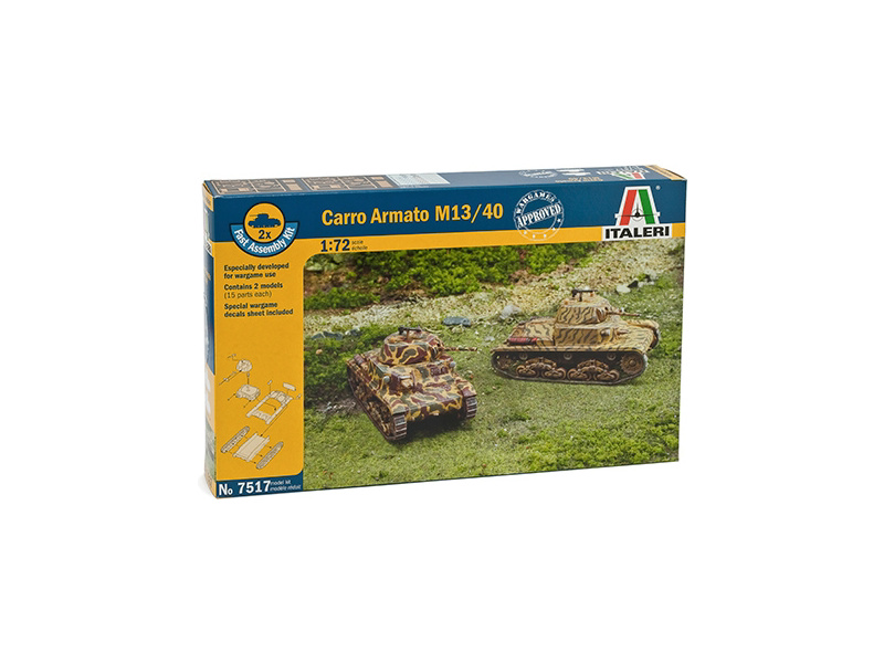 Italeri Carro Armato M13/40 (1:72)