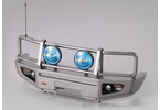 Killerbody Bumper with LEDs aluminium silver: 1/10 Truck