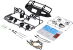 Killerbody Bumper with LEDs aluminium black (Traxxas TRX-4)