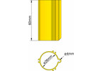Klima Rocket Base 26mm 3-fins yellow