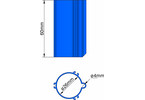 Klima základna 26mm 3-stabilizátory modrá