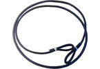 Klima Cord elastic with eyelets dia. 4mm 1m black