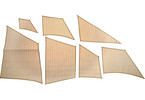 MAMOLI Le Coureur 1776 1:54 - set of sails
