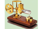 Stirlingmotor Gold mounted