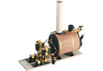 Steam machine with a horizontal boiler with Victor Maxi