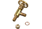 Gas shut-off valve M5x0.5