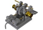 CALDERCRAFT Joffre 1:48 - kotevní naviják 3D kit