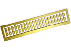 Krick Spojovací desky leptaná mosaz 8mm (20)