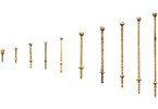 Krick Podpěra zábradlí 40mm 1x otvor (10)