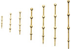 Krick Podpěra zábradlí 10mm 3x otvor (10)