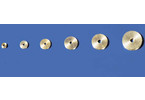 Brass roller 8 mm (2 pcs)