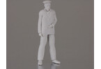 Krick Captain figurine standing 1:25 unpainted
