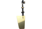 Brass rudder 46x31 mm tube + rudder lever