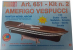 Mantua Model Amerigo Vespucci 1:84 set no.2 kit