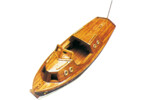 Krick Motorový kajutový člun kit 123x35x43mm