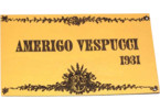 Mantua Model Štítek dřevěný: Amerigo Vespucci