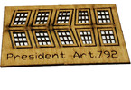 Mantua Model Engraved wood parts: President
