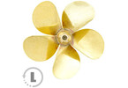 Raboesch boat propeller class 148 25mm M4 5-blade left