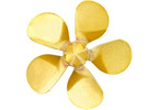 Raboesch boat propeller class 181 85mm M5 5-blade right