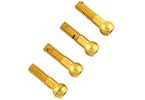 Raboesch nipple with ball M4x17x6mm brass (4)