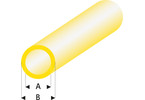 Raboesch profil ASA trubka transparentní žlutá 5x6x330mm (5)