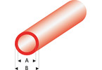 Raboesch profil ASA trubka transparentní červená 3x4x330mm (5)