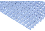 Raboesch aluminum sheet perforated 5mm grid 1.2x140x200mm