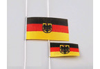 ROMARIN Vlajka Bundesdienst 25x40mm / 15x25mm