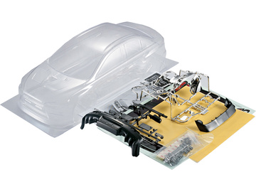 Killerbody Body 1/10 Mitsubishi Lancer Evo X Clear Killerbody Body 1/10 Mitsubishi Lancer Evo X Clear / KB48001