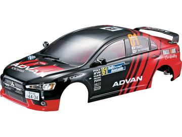 Killerbody Body 1/10 Mitsubishi Lancer Evo X Rally-racing Killerbody Body 1/10 Mitsubishi Lancer Evo X Rally-racing / KB48002