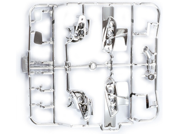 Killerbody Chromed Parts: Mitsubishi Lancer Evo X 1/10 Killerbody Chromed Parts: Mitsubishi Lancer Evo X 1/10 / KB48009