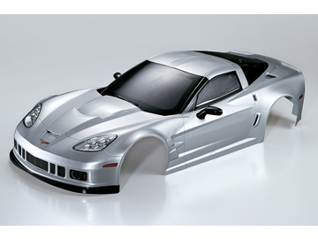 Killerbody karosérie 1:7 Corvette GT2 stříbrná / KB48085