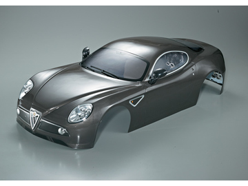 Killerbody karosérie 1:7 Alfa Romeo 8C šedá / KB48095